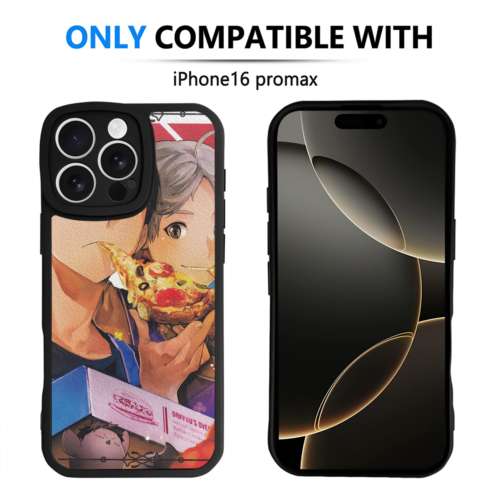 （画像用） ハイキュー!! Haikyu!! 【iPhone 16シリーズ対応】シリコンスマホケース（レザー調） 材質：シリコン